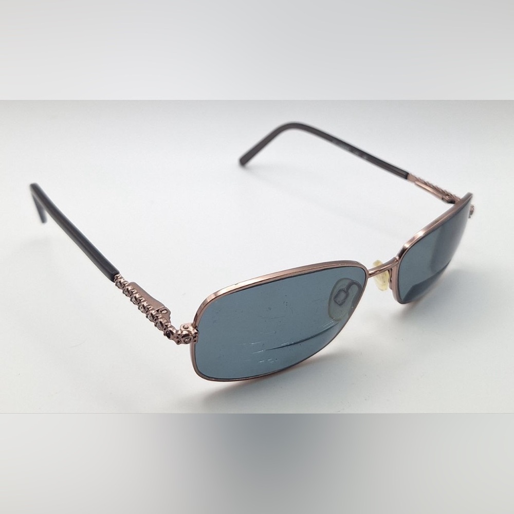 Sophia Loren Beau Ridge 56 Bronze Oval Sunglasses Frames Only